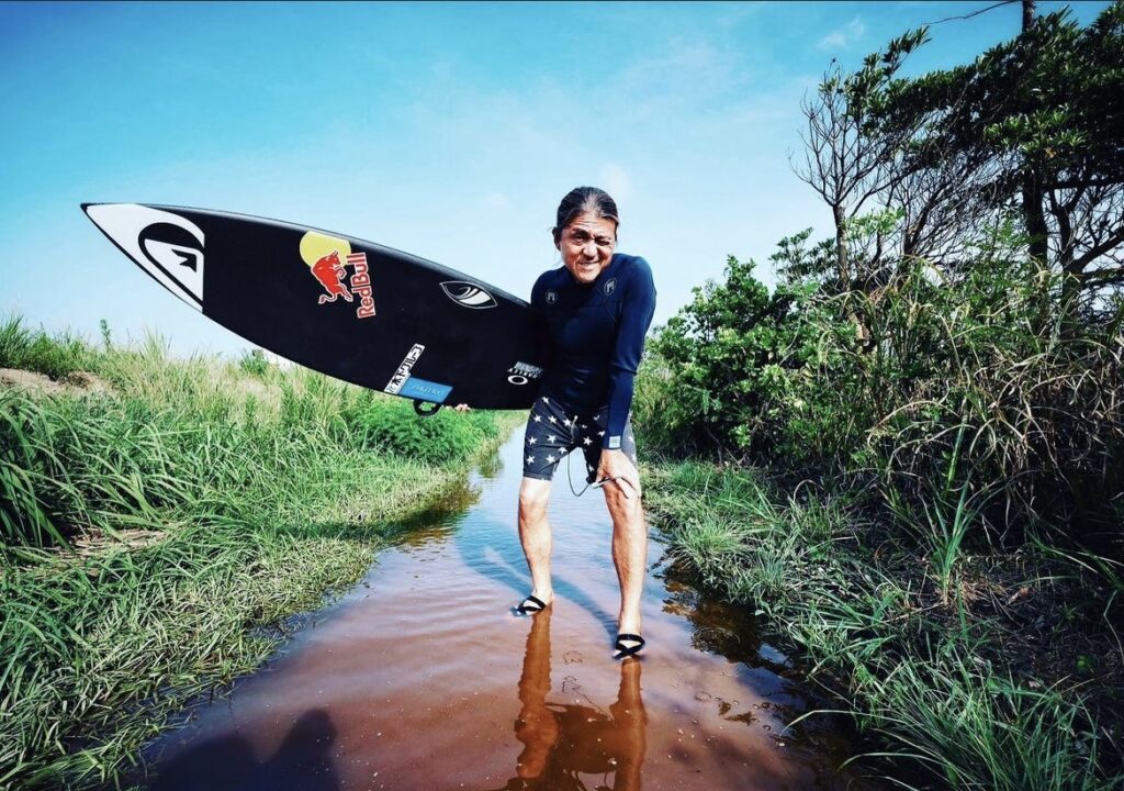 五十嵐カノア　父・五十嵐勉Instagram